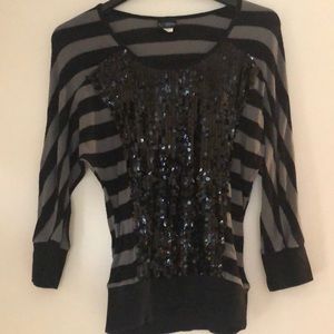 Sequined sweater